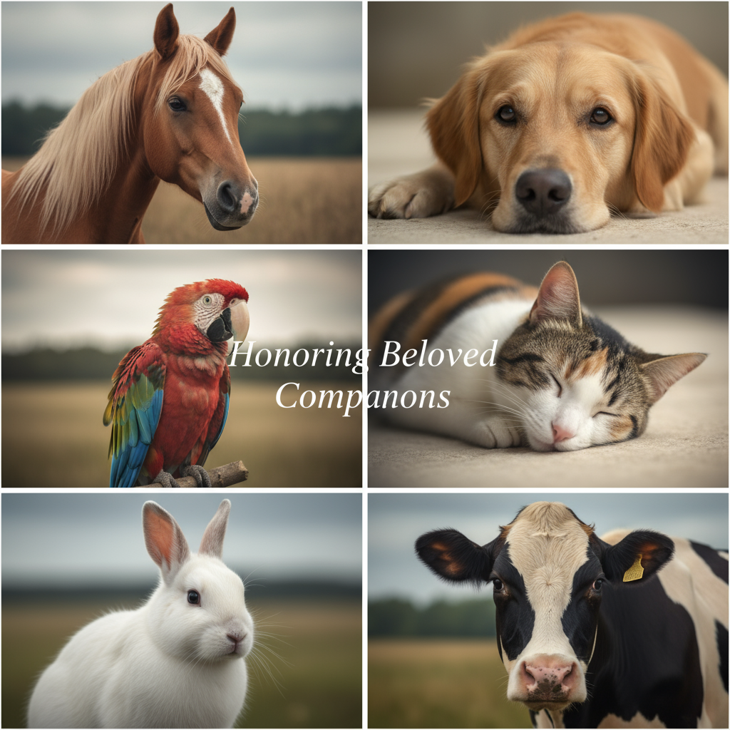 Grupo de animais de estimação